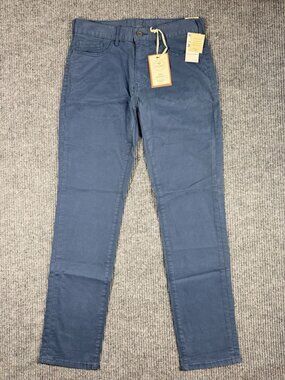 Dockers ‘The Jean Cut’ Pants Men’s 30x32 Blue Garment Dye Slim Fit Straight Leg
